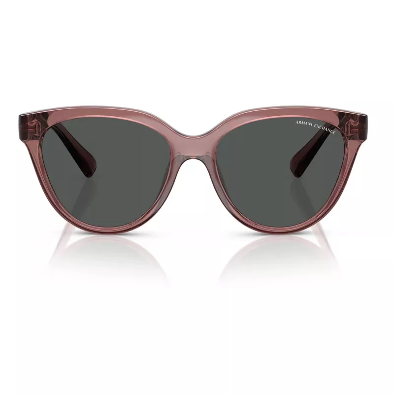 Armani Exchange moteriški akiniai nuo saulės AX4148SU83598 Havana Brown Rectangular 56mm