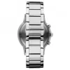 Armani vyriškas chronografinis laikrodis AR11164, 43 mm, nerūdijantis plienas, juodas ciferblatas