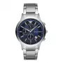 Armani vyriškas chronografinis laikrodis AR11164, 43 mm, nerūdijantis plienas, juodas ciferblatas