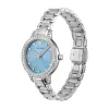 ARMANI moteriškas laikrodis AR11585 iš nerūdijančio plieno, kvarcinis, 32 mm, sidabrinis ciferblatas