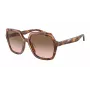 Armani Women's AR8193U Akiniai – Havana Acetato Rėmelis su Rudais Gradientiniais Lęšiais (55/17/140 mm)