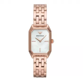 ARMANI Women's Gianni T-Bar Quartz Analog Watch AR11147