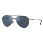 ARNETTE AN3085-736-55 Vyriški stačiakampiai akiniai nuo saulės, matinė juoda, tamsiai pilki lęšiai, 58 mm