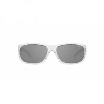Vyriški akiniai nuo saulės ARNETTE AN4290-27556G matinis juodas rėmelis, pilki veidrodiniai lęšiai, 63 mm