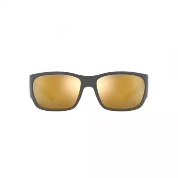 ARNETTE AN4324-28775A Unisex akiniai, matinio juodo rėmelio, pilki lęšiai, 61 mm