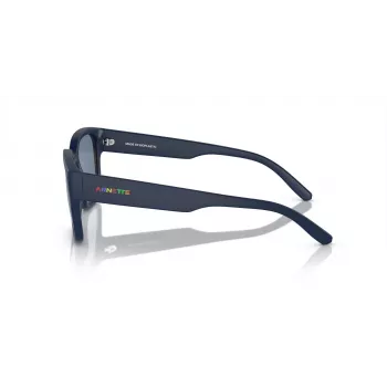 ARNETTE AN432527592V5 Unisex Akiniai - Matinio Juodo Rėmelio, Tamsiai Pilki Poliarizuoti Stiklai, 54/19/145 mm
