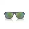 ARNETTE AN4329-28538N Unisex akiniai nuo saulės, stačiakampiai, matinio juodo rėmelio, tamsiai pilki lęšiai, 63/17/130 mm