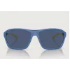 ARNETTE AN4329-290280 Vyriški stačiakampiai poliarizuoti akiniai nuo saulės, matinė juoda/pilka, 63 mm