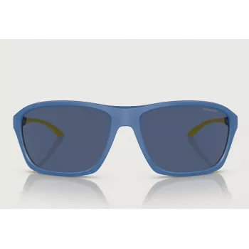 ARNETTE AN4329-290280 Vyriški stačiakampiai poliarizuoti akiniai nuo saulės, matinė juoda/pilka, 63 mm