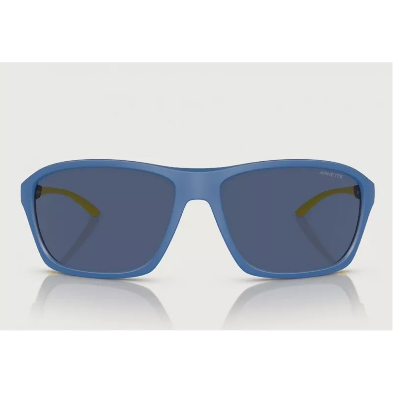 ARNETTE AN4329-290280 Vyriški stačiakampiai poliarizuoti akiniai nuo saulės, matinė juoda/pilka, 63 mm