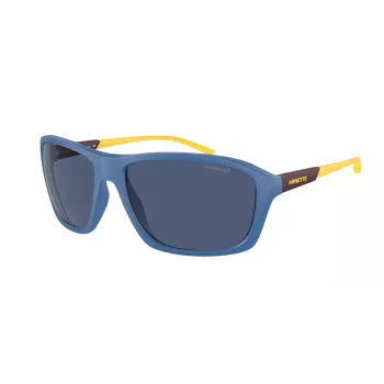 ARNETTE AN4329-290280 Vyriški stačiakampiai poliarizuoti akiniai nuo saulės, matinė juoda/pilka, 63 mm