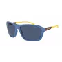 ARNETTE AN4329-290280 Vyriški stačiakampiai poliarizuoti akiniai nuo saulės, matinė juoda/pilka, 63 mm