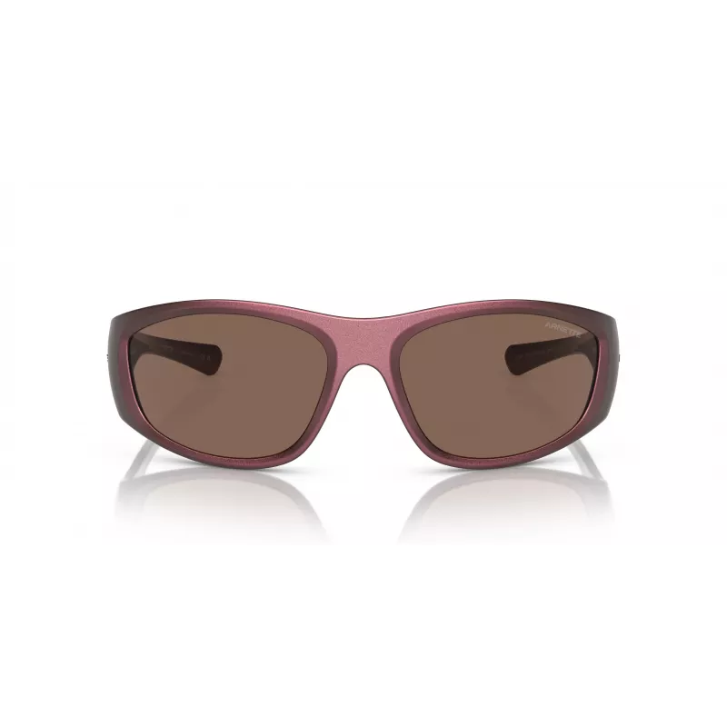 ARNETTE AN4331-292773 Vyriški stačiakampiai akiniai nuo saulės matinė juoda tamsiai pilka 64mm