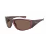 ARNETTE AN4331-292773 Vyriški stačiakampiai akiniai nuo saulės matinė juoda tamsiai pilka 64mm