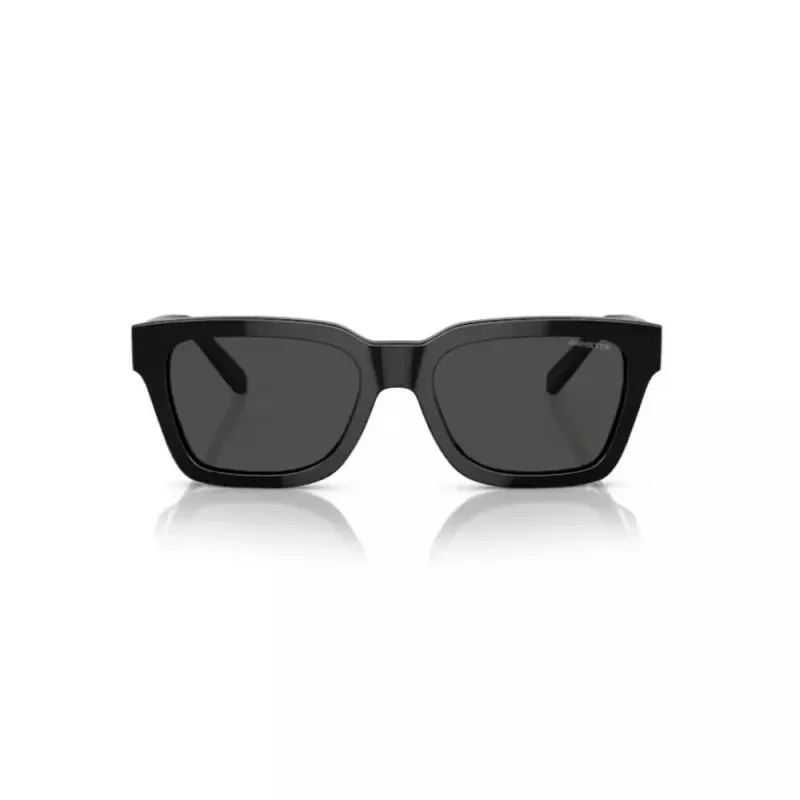 ARNETTE AN4334-121487 vyriški akiniai nuo saulės – matinio juodo rėmelio pilki lęšiai 64 mm