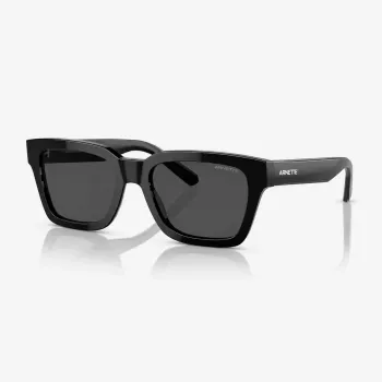 ARNETTE AN4334-121487 vyriški akiniai nuo saulės – matinio juodo rėmelio pilki lęšiai 64 mm