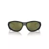 Arnette AN4342-29476R Unisex akiniai, matinio juodo rėmelio, tamsiai pilki sidabriniai veidrodiniai lęšiai, 62 mm lęšio plotis
