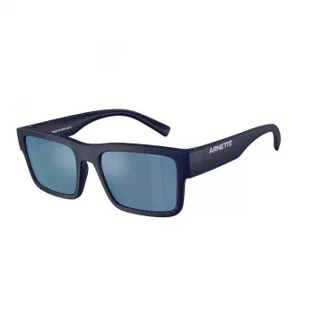 Vyriški poliarizuoti akiniai nuo saulės Arnette AN4344-275922, stačiakampiai, matiniai juodi, 54 mm