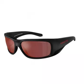 Arnette AN4345-29006Q Vyriški stačiakampiai akiniai nuo saulės matinė juoda tamsiai pilka 62mm