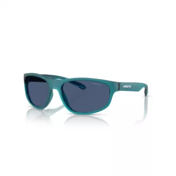 Arnette AN4351-296880 Vyriški akiniai nuo saulės, matinė juoda, pilki lęšiai, stačiakampis, pilnas rėmelis, 56 mm