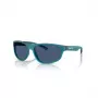 Arnette AN4351-296880 Vyriški akiniai nuo saulės, matinė juoda, pilki lęšiai, stačiakampis, pilnas rėmelis, 56 mm