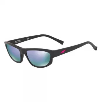ARNETTE Unisex Akiniai AN4260-014V56 Matinio Juodo Rėmelio Pilki Veidrodiniai Lęšiai 55mm