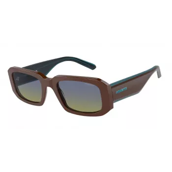 ARNETTE Unisex Sunglasses AN431812382W5 Matte Black Dark Grey Mirror Silver 53mm