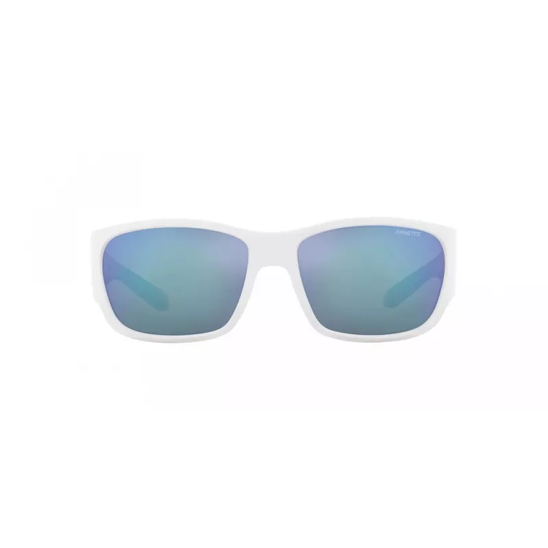 ARNETTE Unisex akiniai nuo saulės AN43242863Y76 – matinis juodas rėmelis, tamsiai pilki veidrodiniai sidabriniai lęšiai, 61 mm