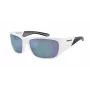 ARNETTE Unisex akiniai nuo saulės AN43242863Y76 – matinis juodas rėmelis, tamsiai pilki veidrodiniai sidabriniai lęšiai, 61 mm