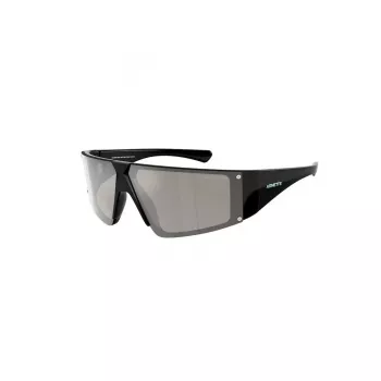ARNETTE Unisex akiniai nuo saulės AN433229006G6 – matinis juodas rėmelis, pilkai žali veidrodiniai lęšiai, 69/09/130 mm