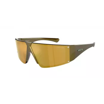 ARNETTE Unisex Sunglasses AN433229227P6 - Matinė juoda, pilki poliarizuoti lęšiai, 69/09/130 mm