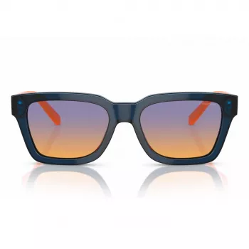 ARNETTE Unisex akiniai nuo saulės AN4334-12422H Matiniai juodi stačiakampiai poliarizuoti 53mm