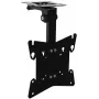 ART AR-21skos lubų laikiklis LED/LCD televizoriams 17–42 col., 20 kg, VESA 75x75–200x200, juodas
