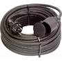 AS Schwabe 60382 maitinimo prailginimo kabelis 5 m juodas H05VV-F 3G1.5 Schuko 16A 3500W VDE