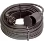AS SCHWABE 60383 maitinimo prailginimo kabelis 10 m H05VV-F 3G1.5 Schuko juodas