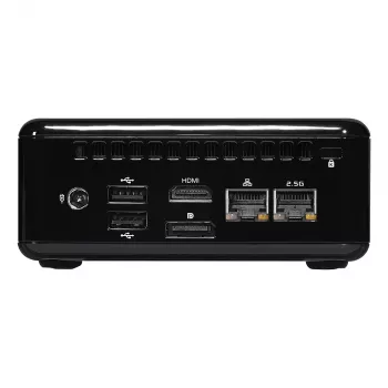 ASRock 4x4 BOX-4800U Barebone Mini PC, AMD Ryzen 7 4800U, 2x DDR4 SO-DIMM, 2x 2.5GbE, Wi-Fi 6, Juoda