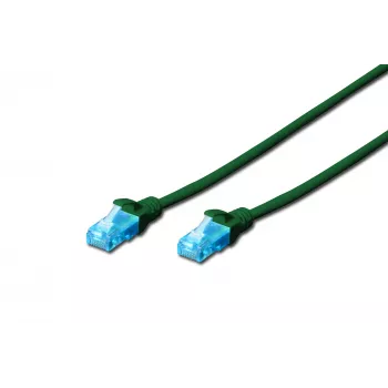 Assmann DIGITUS CAT 5e U/UTP pataisos kabelis, 0,5 m, pilkas