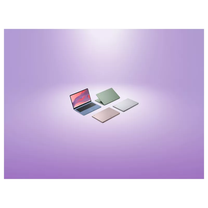 ASUS Chromebook CX15 CM1505CM4A-S70032, 15.6 col. Full HD, MediaTek Kompanio 520, 8 GB RAM, 128 GB eMMC, ChromeOS, Gravity Grey, vokiška klaviatūra