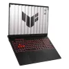 ASUS nešiojamas kompiuteris 16 inch AMD Ryzen 7 260 16GB DDR5 512GB SSD RTX 5050 Windows 11 Home pilka
