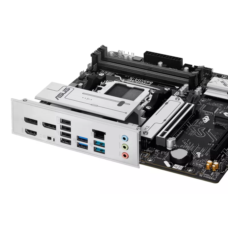 ASUS Prime B850M-A-CSM Micro-ATX pagrindinė plokštė, lizdas AM5, AMD B850 mikroschemų rinkinys