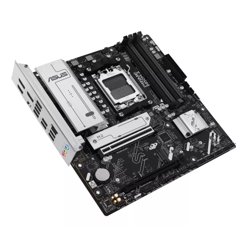 ASUS Prime B850M-A-CSM Micro-ATX pagrindinė plokštė, lizdas AM5, AMD B850 mikroschemų rinkinys