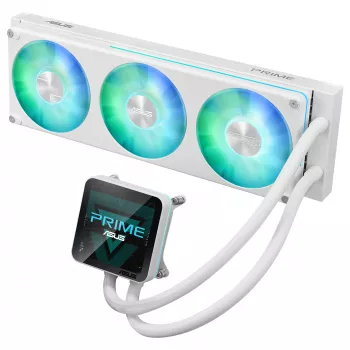 ASUS Prime LC II 360 ARGB LCD White Edition 360 mm vandens aušintuvas procesoriui