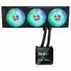 ASUS Prime SLC II 360 ARGB LCD AIO skysčio aušinimas procesoriui, 360 mm radiatorius, 3 x 120 mm ARGB ventiliatoriai, LGA 1851/1700/1200/115x/AM5/AM4