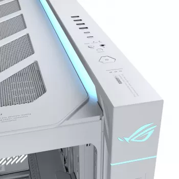 ASUS ROG CRONOX GR801 CURVE TG ARGB WHITE Midi Tower