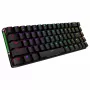 ASUS ROG Falchion NX mechaninė žaidimų klaviatūra, 65% formos faktorius, ROG NX Red jungikliai, belaidė/laidinis ryšys, RGB foninis apšvietimas, juoda