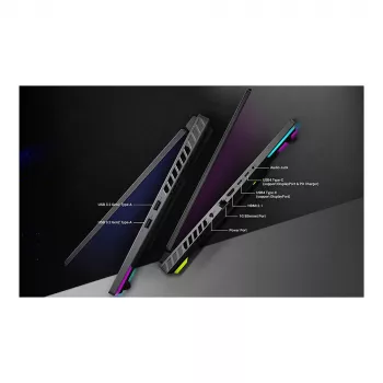 ASUS ROG Strix G16 G614FR-TS229W žaidimų nešiojamas kompiuteris, 16 colių WQXGA IPS 300Hz, AMD Ryzen 9 9955HX, 32GB DDR5, 1TB SSD, GeForce RTX 5070 Ti 12GB, Windows 11 Home, vokiška QWERTZ klaviatūra
