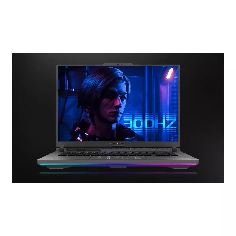 ASUS ROG Strix G16 G614PW-TS092W nešiojamasis žaidimų kompiuteris, 16 colių, AMD Ryzen 9 8940HX, 32 GB RAM, 1 TB SSD, NVIDIA GeForce RTX 5080, Windows 11 Home, juodas