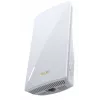 ASUS RP-BE58 dviejų juostų „Wi-Fi 7“ diapazono plėtiklis, BE3456, 2,4 GHz 574Mbps + 5GHz 2882Mbps, 1x Gigabit prievadas, AiMesh, WPA3, baltas, UK kištukas