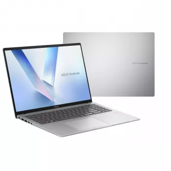 ASUS Vivobook 16 M1607KA-MB279W nešiojamasis kompiuteris, 16 colių WUXGA IPS, AMD Ryzen AI 5 330, 16GB DDR5, 512GB SSD, Windows 11 Home, Cool Silver