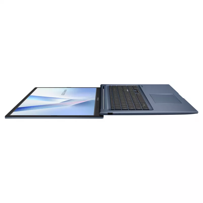 ASUS Vivobook 17 X1704MA-ISSAU200W nešiojamasis kompiuteris, 17,3 colio, Intel Core 3 304, 8GB DDR5, 512GB SSD, Windows 11 Home, AZERTY (FR) klaviatūra, Quiet Blue